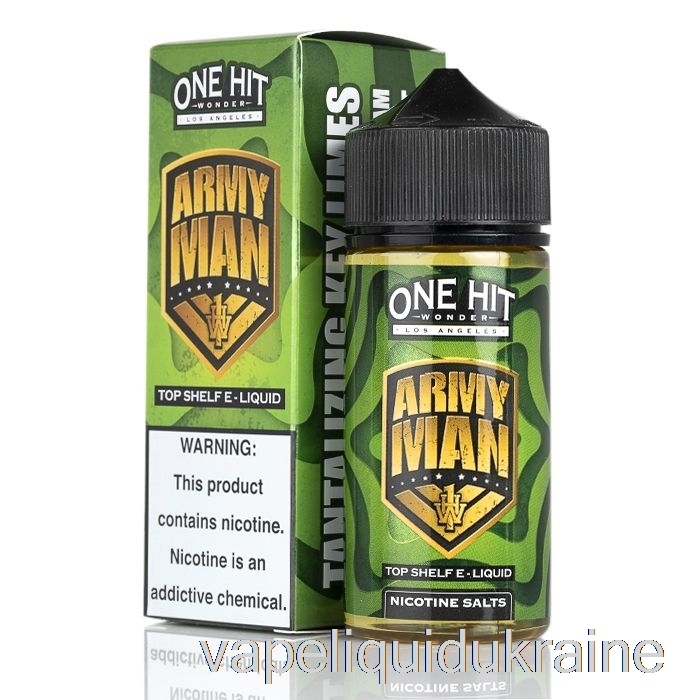 Vape Ukraine Army Man - One Hit Wonder - 100mL 0mg